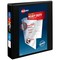 Avery Nonstick Heavy-Duty View 3 Ring Binder, 1.5" One Touch Slant Rings, 1 Black Binder (05400)